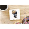 Teddy Bear TB(183) Ceramic Coaster - 10cm