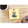 Teddy Bear TB(193) Ceramic Coaster - 10cm
