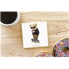 Teddy Bear TB(201) Ceramic Coaster - 10cm