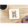 Teddy Bear TB(216) Ceramic Coaster - 10cm