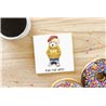 Teddy Bear TB(218) Ceramic Coaster - 10cm