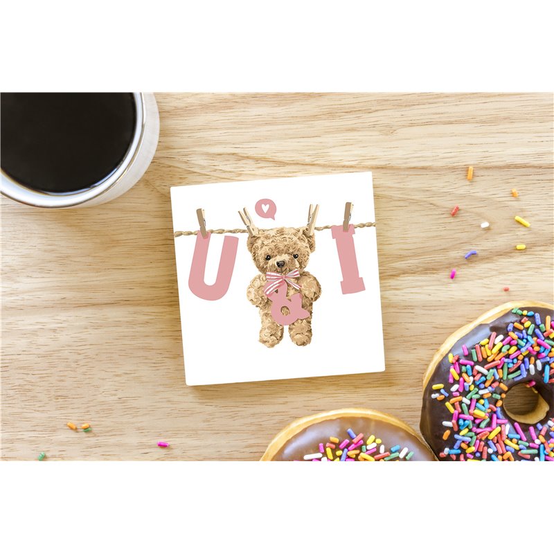 Teddy Bear TB(220) Ceramic Coaster - 10cm