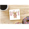 Teddy Bear TB(220) Ceramic Coaster - 10cm