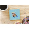 Teddy Bear TB(221) Ceramic Coaster - 10cm