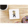 Teddy Bear TB(229) Ceramic Coaster - 10cm
