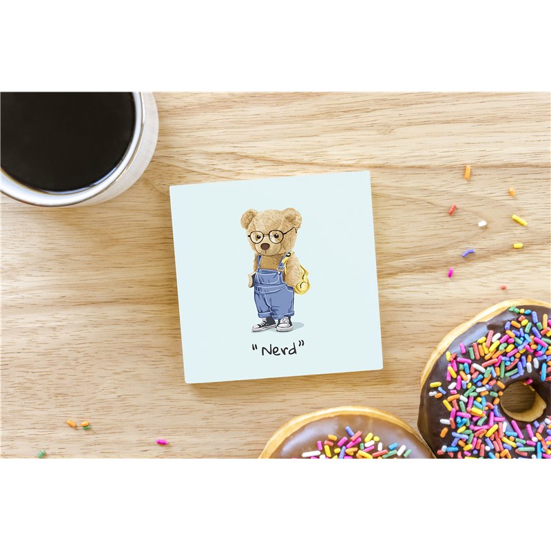 Teddy Bear TB(230) Ceramic Coaster - 10cm