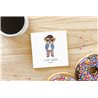 Teddy Bear TB(231) Ceramic Coaster - 10cm