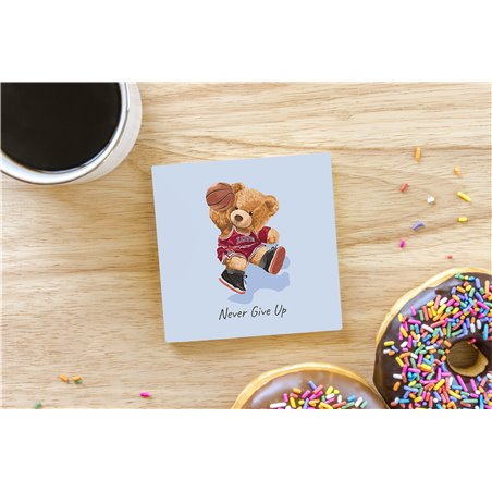 Teddy Bear TB(246) Ceramic Coaster - 10cm