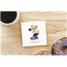 Teddy Bear TB(252) Ceramic Coaster - 10cm