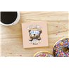 Teddy Bear TB(267) Ceramic Coaster - 10cm