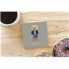 Teddy Bear TB(273) Ceramic Coaster - 10cm