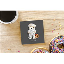 Teddy Bear TB(277) Ceramic Coaster - 10cm