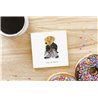 Teddy Bear TB(5) Ceramic Coaster - 10cm