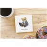 Teddy Bear TB(12) Ceramic Coaster - 10cm