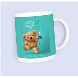 Teddy Bear 11oz mug -  TBM(40)