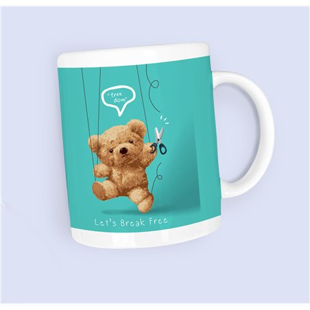 Teddy Bear 11oz mug -  TBM(40)