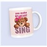 Teddy Bear 11oz mug -  TBM(140)