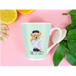 Teddybear 12oz Latte Mug - TBLM(252)