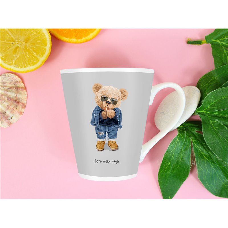 Teddybear 12oz Latte Mug - TBLM(38)