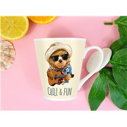 Teddybear 12oz Latte Mug - TBLM(48)