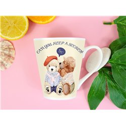 Teddybear 12oz Latte Mug - TBLM(74)