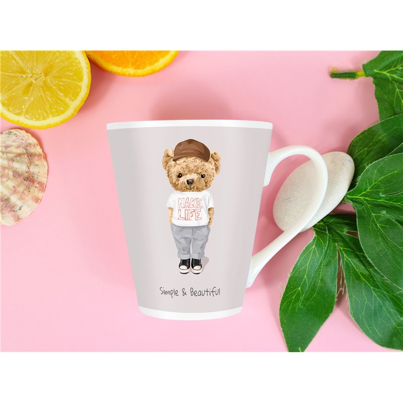 Teddybear 12oz Latte Mug - TBLM(184)