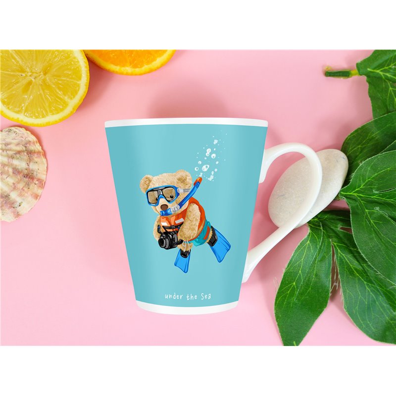 Teddybear 12oz Latte Mug - TBLM(223)